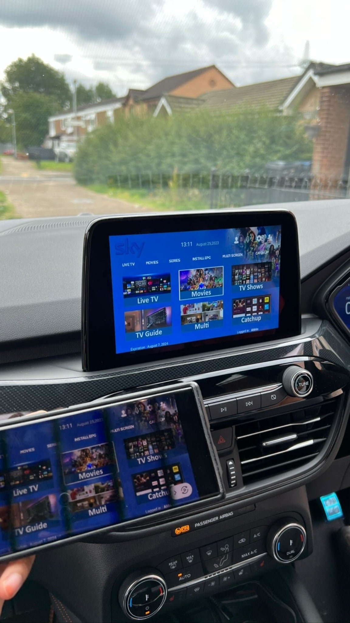 Youtube e Netflix AI-Box per Ford