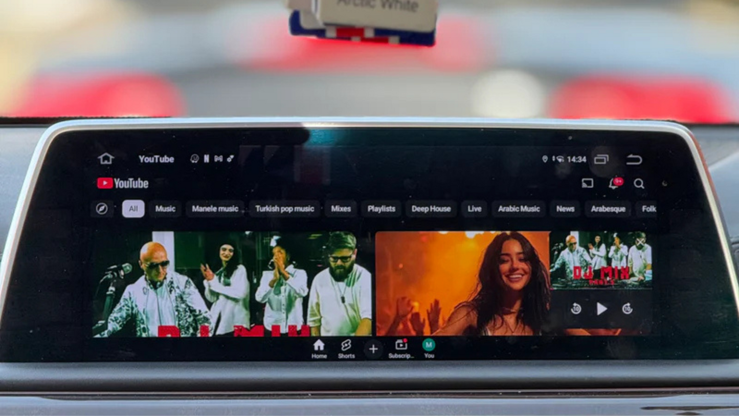 Youtube & Netflix AI-Box für BMW