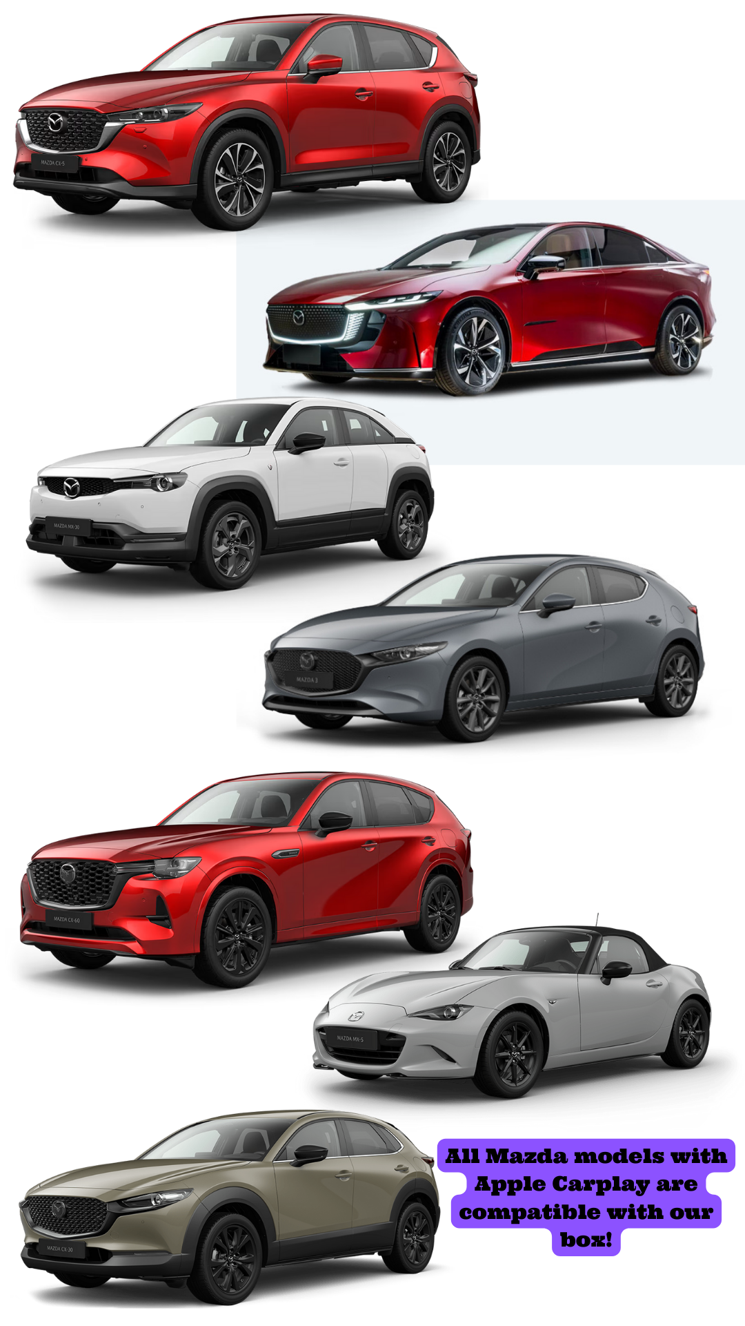 Youtube &amp; Netflix AI-Box für Mazda
