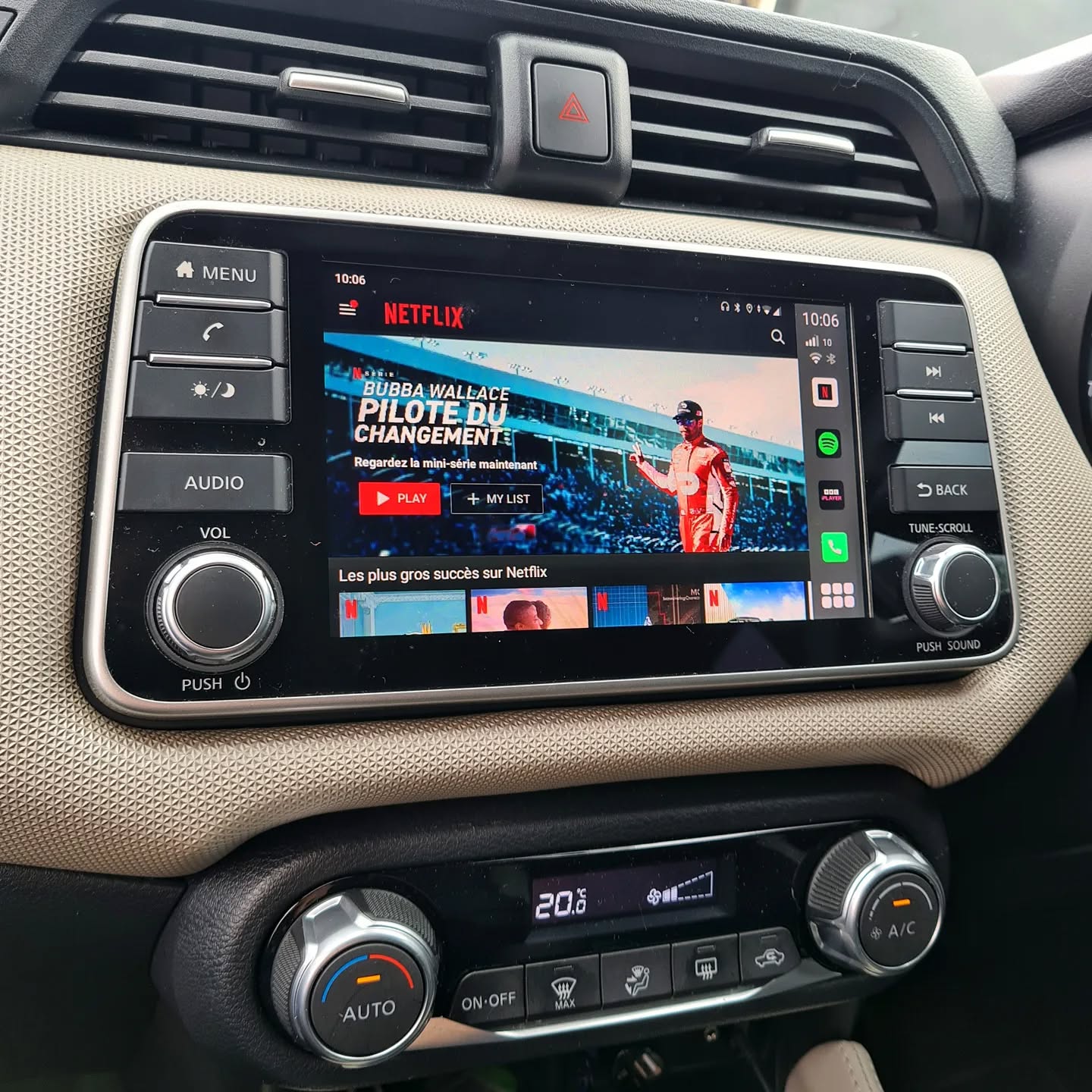 Youtube e Netflix AI-Box per Nissan