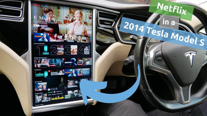 Youtube &amp; Netflix Carplay AI-Box für TESLA 