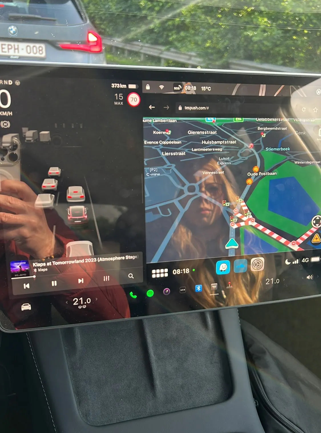 Youtube &amp; Netflix Carplay AI-Box für TESLA 